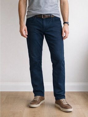 Bonobos Men’s Navy Corduroy Pants 31x30 Straight Fit 5 Pocket